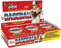 2025 TOPPS HERITAGE BASEBALL HOBBY BOX SEALED